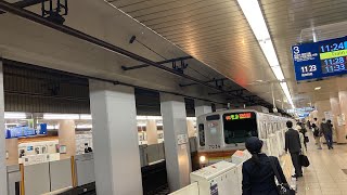 西武有楽町線準急石神井公園行き小竹向原駅入線シーン