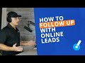 How to Follow Up with Online Leads