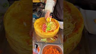 Asian street food 鸡蛋卷饼 #shorts #eggs cake          #asian food