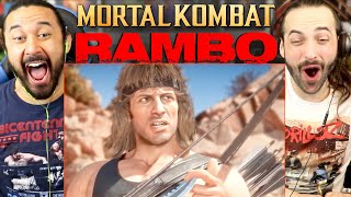 Mortal Kombat 11 Ultimate - RAMBO GAMEPLAY TRAILER | REACTION!