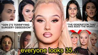 GEN Z'S FACE OBSESSION IS GETTING WORSE...