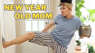 NEW YEAR ROUTINE OF AN ASIAN MOM