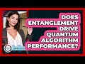 Does Entanglement Drive Quantum Algorithm Performance?