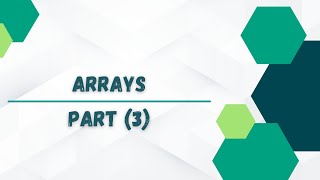 Bash Scripting Course - Arrays part 3
