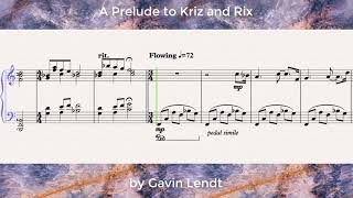 Piano - A Prelude to Kriz and Rix