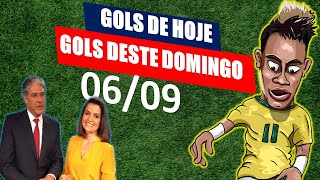 Gols de hoje -  gols deste domingo 06/09/2020 - gols da rodada, gols de hoje, brasileirão serie a