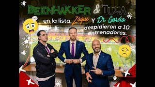 Beenhakker y Tuca en la lista, Zague y Dr. García despidieron a 10 entrenadores.