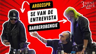 ENTREVISTA A BARBERO BENGIE Y AROD23PR- SE MOLESTAN CON 3MEN2