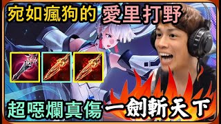 【Ru儒哥】儒氏愛里神 ! ! 宛如瘋狗的打野😱😱超級噁爛的真實傷害，雙王者讓你斬天下🔥🔥【傳說對決】