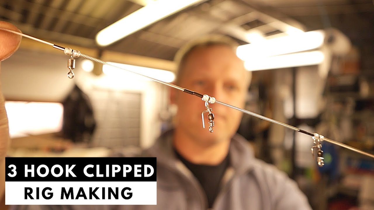 3 Hook Clipped Down Rig Tutorial Discussion Pt1 Youtube