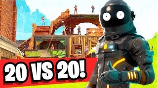 fortnite 20 vs 20 rampage fortnite battle royale - 20vs20 fortnite