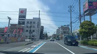 『Drive　市川　浦安』東西線・妙典駅からJR京葉線・舞浜駅　Myouden　　　Maihama　２０２４・５・１５　Wed