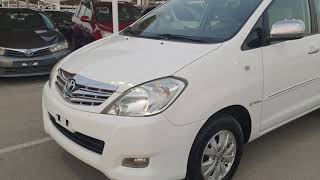 Toyota innova 7 seater  2010 GCC ( family used )