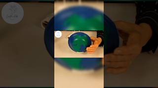 How to make a global with paper plate#trending #craft #viral #creative #youtubeshorts #ideas #shorts