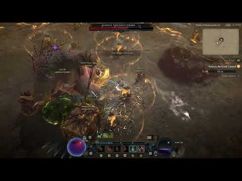 Diablo 4 Avarice The Gold Cursed World Boss Fight - YouTube