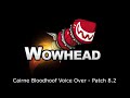 cairne bloodhoof voice over patch 8.2