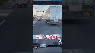 デコトラ発見‼️仕事車アートトラックがかっこいいですよね はたらくくるま