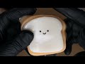 asmr sticky toast squishy sounds 🍞 no talking