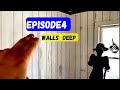 How to make wall paneling look like sheetrock