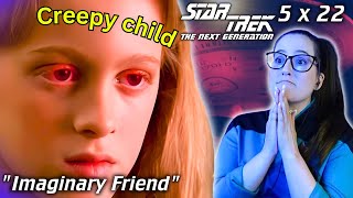 🖖Star Trek: The Next Generation 5x22 Imaginary Friend REACTION