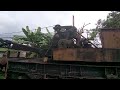 7t grafton steam railway crane rusting in peace at dematagoda bridge yard.