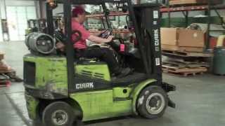 Clark Propane Forklift - Tag #9931