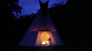 Erholsamer Urlaub für Bogenschütz*innen im Tipi bei WAMPUTAH: Impressionen aus dem Sauerland