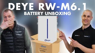 UNBOXING Deye RW-M6.1 Battery - SOLARKIT