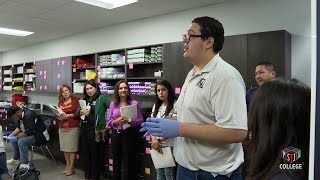 Principals Get Tour of PSJA Academies