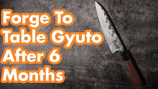 Forge to Table Gyuto After 6 Months