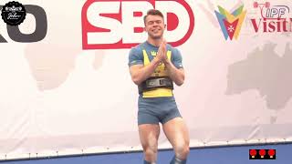 Alexander Eriksson - 6th Place 687.5kg Total - 66kg Class 2024 World Classic Championship