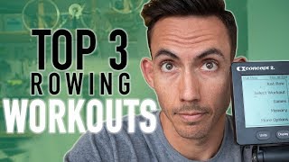TOP 3 ROWING MACHINE WORKOUTS (In 20 Minutes or less)