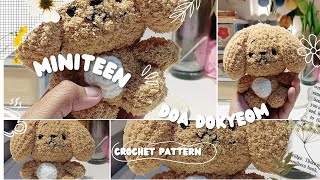 #060 HOW TO MAKE MINITEEN DOA DOKYEOM crochet pattern