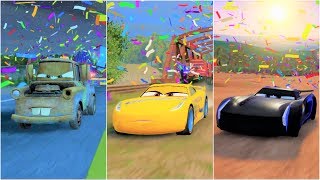 Cars 3: Driven to Win Mater vs Cruz Ramirez vs Jackson Storm