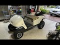 1999 EZGO TXT Golf Cart Complete Rebuild From Start to Finish in 5 minutes!