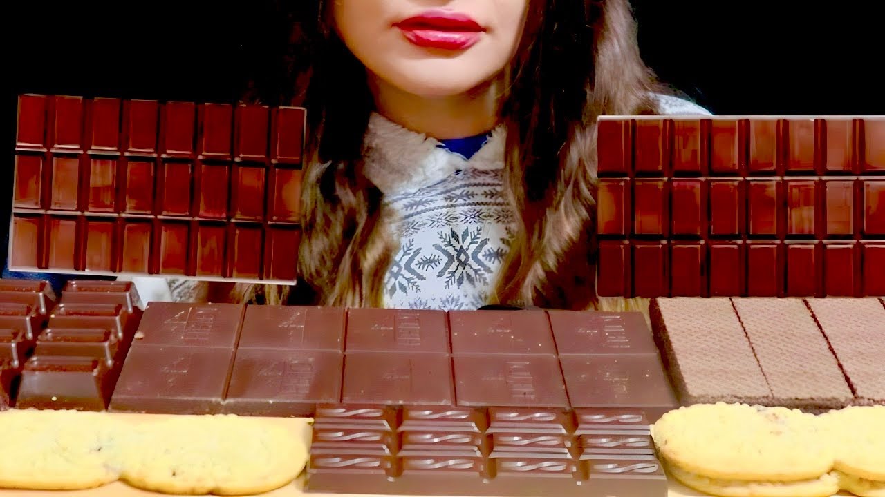 Asmr Chocolate Sweets Mukbang Eating Sounds Youtube