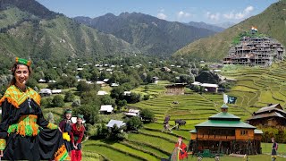 Unbelievable Mountain Village Life Pakistan in Kashmir | Ancient Culture | Stunning Pakistan