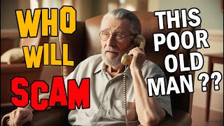 Two Scammers FIGHT over Old Man's Money