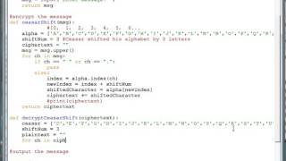 Caesar Shift Cipher 2 Decryption