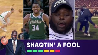 Kuzma said 'go long' and ended up at the top of this week's #Shaqtin 🤣