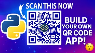 🔥 How to Create QR Code Generator in Python [ 2025 Update ] GUI + Logo + Colors Customization!!