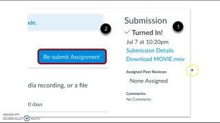 Canvas Tutorial: Upload multiple docs to an assignment