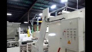 350mpm non stop tissue converting line high speed tissue converting line