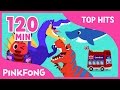 The Best Songs of April 2017 | Spinosaurus VS T-Rex | +Compilation | Pinkfong Songs for Children