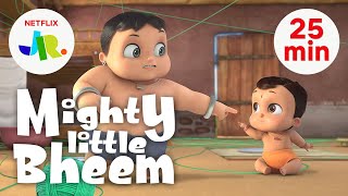 Mighty Little Bheem FULL EPISODES 17-21 💪 Season 1 Compilation 💪 Netflix Jr.