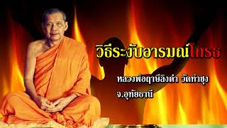 วิธีระงับอารมณ์โกรธ  หลวงพ่อฤาษีลิงดำ วัดท่าซุง จ อุทัยธานี