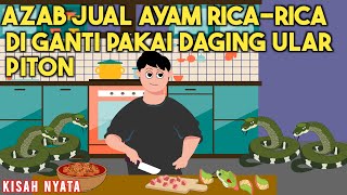 AZAB PENJUAL AYAM RICA-RICA DI GANTI PAKAI DAGING ULAR PITON! SIPIRA EPISODE 55! | SINETRON AZAB