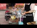 媽媽說我不能養貓 【tasty taiwan street food 】grandma charbroil omelet sandwich【台南。小吃】街邊美食 阿嬤碳烤三明治冷掉一樣好吃