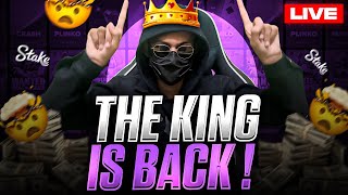 THE KING IS BACK!! | STAKE LIVE 🎁🚀