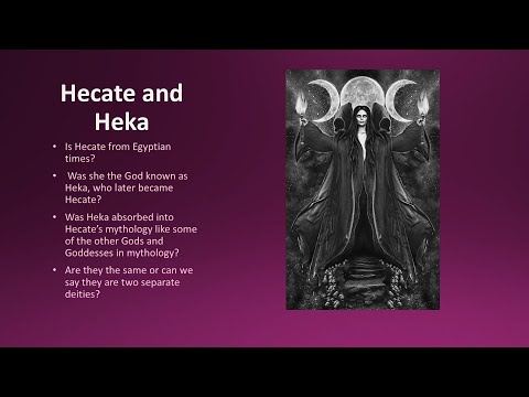 Hecate and her mysteries